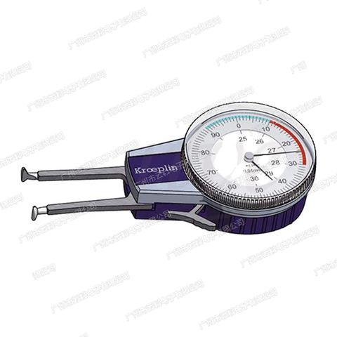 KROEPLIN德国卡规A2100指针瓶口测量卡规25-29mm（A2100 KROEPLIN）