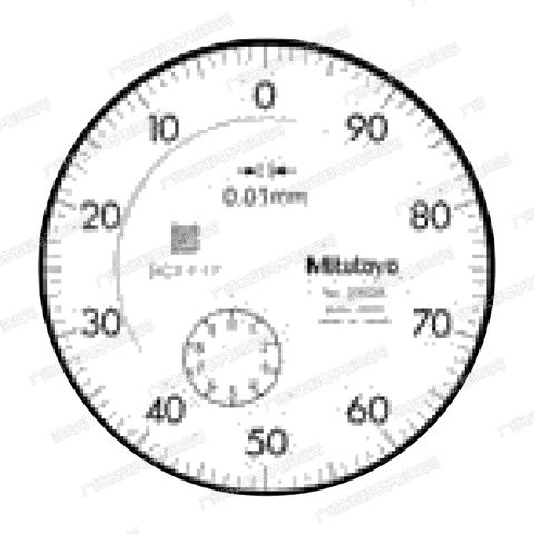 Mitutoyo日本三丰2902AB指针百分表0.01mm10mm平型后盖（2902AB）
